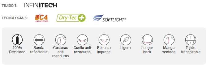 Samarreta tècnica UV