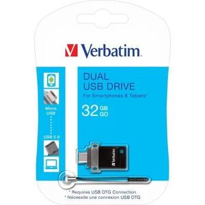 MEMORIA VERBATIM 16 GB USB DUAL DRIVE