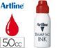 TINTA TAMPON ARTLINE ROJA FRASCO DE 50 CC