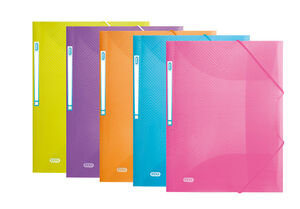 CARPETA GOMAS URBAN A4 COLORES SURTIDOS