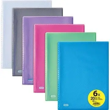 Carpeta Fundas 40 Hojas A4 Colores Variados
