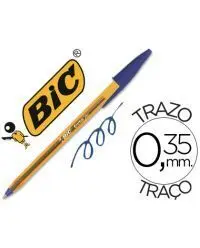 Boligrafo Bic Cristal Punta Fina Azul
