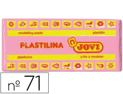 Plastilina Jovi 71 Rosa Tamaño Mediano