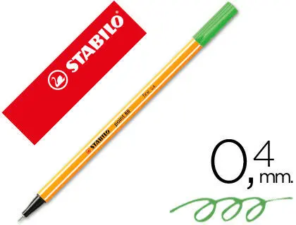 Stabilo Point 88 Verde 36