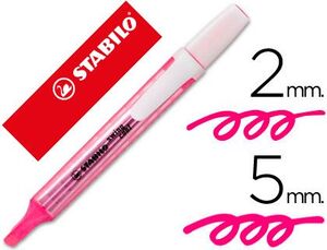 ROTULADOR STABILO SWING COOL ROSA