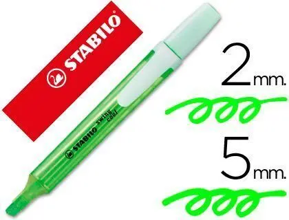 Rotulador Stabilo Swing Cool Verde
