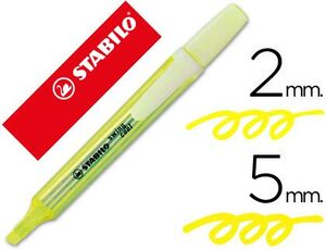 ROTULADOR STABILO SWING COOL AMARILLO