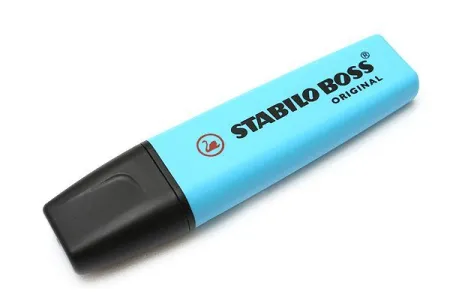 Rotulador Stabilo Boss Fluorescente 70 Azul