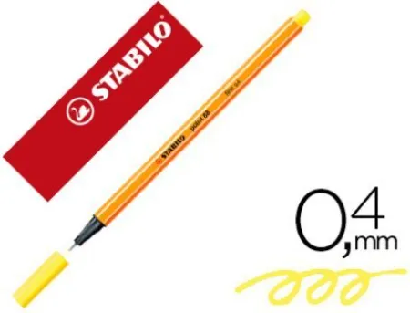 Stabilo Point 88 Amarillo Limon 24