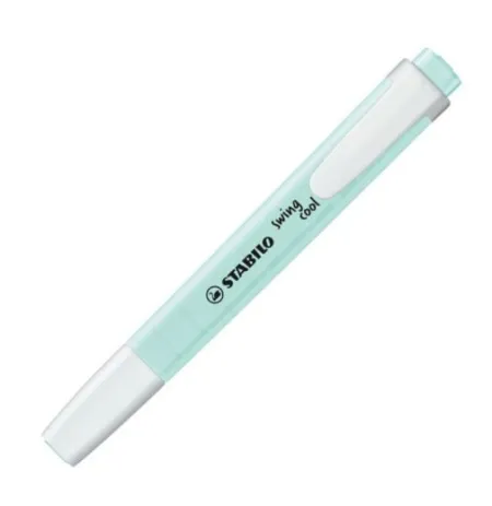 Marcador Fluorescente Stabilo Swing Cool Pastel Toque Turquesa