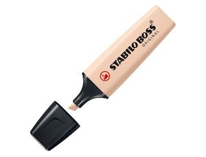 ROTULADOR STABILO BOSS PASTEL FLUORESCENTE 70 NATURE COLORS BEIGE
