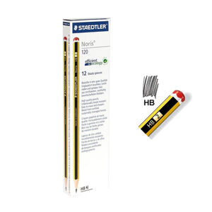 LAPICES DE GRAFITO STAEDTLER NORIS N.2 HB UNIDAD 