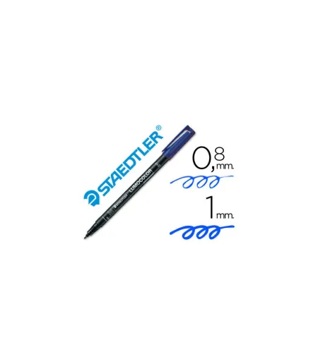 Rotulador Staedtler de Retroproyección Punta Media - Azul