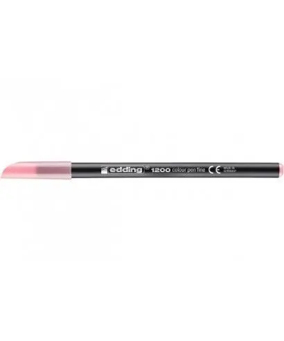 Rotulador Edding Punta Fibra 1200 Rosa Pastel N 58 -Punta Redonda 0 5 mm