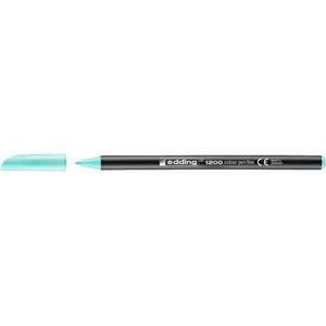 ROTULADOR EDDING PUNTA FIBRA 1200 TURQUESA PASTEL N 88 -PUNTA REDONDA 0 5 MM