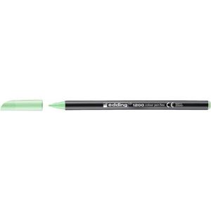 ROTULADOR EDDING PUNTA FIBRA 1200 VERDE PASTEL N 89 -PUNTA REDONDA 0 5 MM