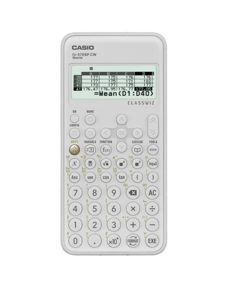Calculadora Casio Cientifica 10+2 Digitos Fx-570Spcw Iberia
