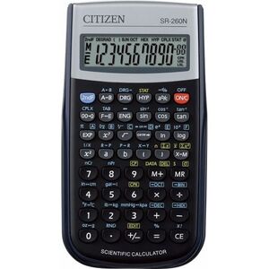 CALCULADORA CIENTIFICA CITIZEN SR-260 10+2 DIGITOS