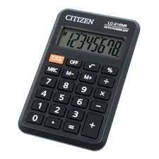 CALCULADORA CITIZEN BOLSILLO LC-210 8 DIGITOS