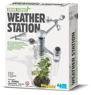 JUEGO 4M GREEN SCIENCE WEATHER STATION