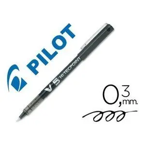 Rotulador Pilot V-5 Negro