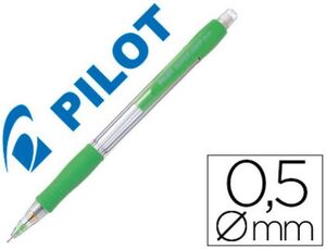 PORTAMINAS PILOT SUPERGRIP 0,5 MM SUJECION DE CAUCHO VERDE CLARO