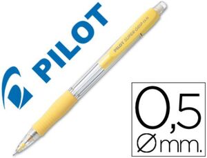 PORTAMINAS PILOT SUPERGRIP 0,5 MM SUJECION DE CAUCHO AMARILLO