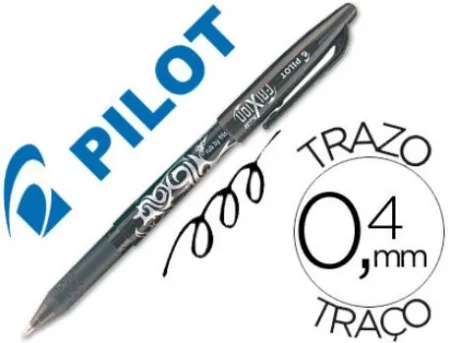 Boligrafo Pilot Frixion Negro