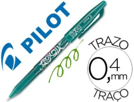 Boligrafo Pilot Frixion Verde