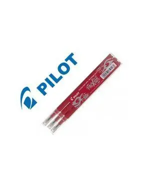 Recambio Boligrafo Pilot Frixion Rojo Caja 3 uds