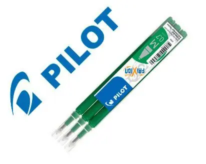 Recambio Boligrafo Pilot Frixion Verde Caja 3 uds