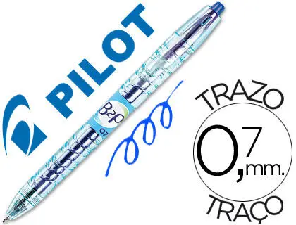 Boligrafo Pilot Ecológico Tinta Gel B2P Azul