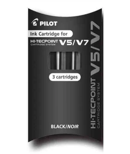 Set 3 Cargas Serie V Negro