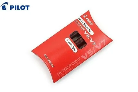 Set 3 Cargas Serie V Rojo