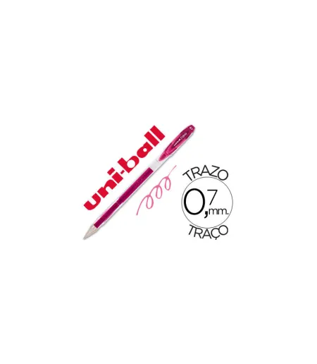 Boligrafo Uni-Ball Gel 0,7 mm Signo Pastel Rosa
