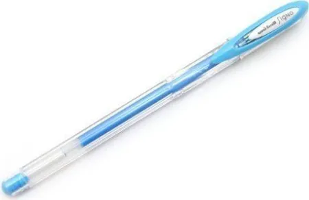 Boligrafo Uni-Ball Gel 0,7 mm Signo Pastel Azul