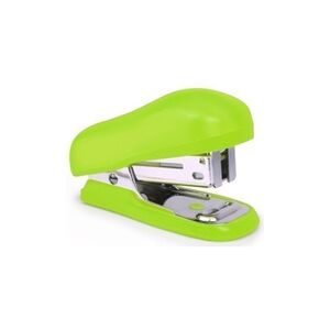 GRAPADORA RAPESCO BUG MINI CAPACIDAD 10 HOJAS GRAPAS 26/6 VERDE INCLUYE CAJA DE GRAPAS 1000