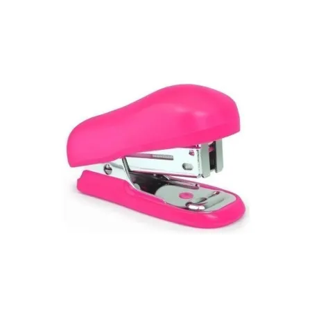Grapadora Rapesco Bug Mini Capacidad 10 Hojas Grapas 26/6 Color Rosa Incluye Caja Grapas 1000 Unidades