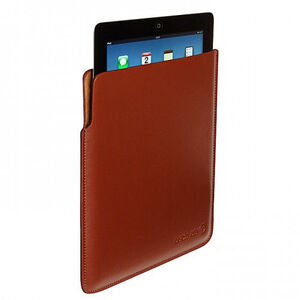 IPAD FUNDA PIEL COLOR MARRON  - TECH AIR