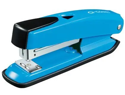 Grapadora Q-Connect Plastico Abs Azul Capacidad 20 Hojas