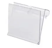 Soporte Portaprecios Q-Connect para Ganchos en T Etiqueta 39X60Mm Transparente.