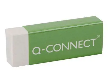 Goma Q-Connect Plastica Escolar