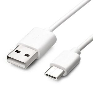 CABLE USB TIPO-C OMEGA 1 METRO BOLSA BLANCO