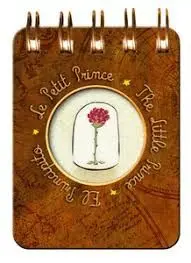 Mini Bloc con Espiral el Principito y la Rosa