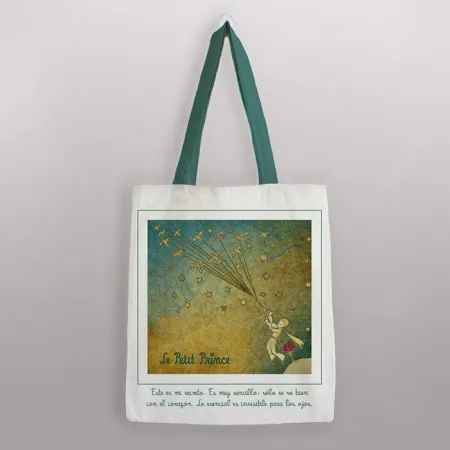 Bolsa de Tela el Principito Mediana Lpp-2 44 X 34 100 Grs Algodon