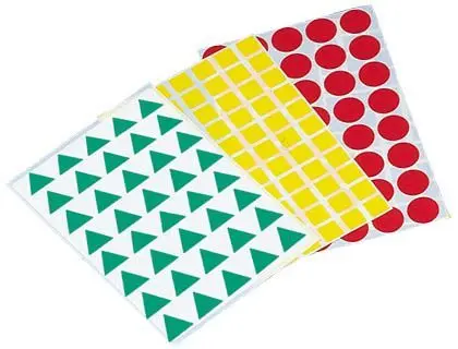 Gomets Figuras Geometricas Apli 993 -Bolsa con 12 Hojas
