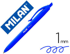 BOLIGRAFO MILAN P1 TOUCH AZUL