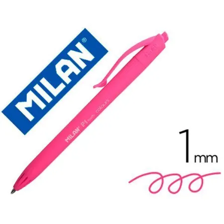 Boligrafo Milan P1 Touch Rosa