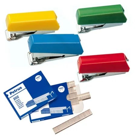 Grapadora Petrus Bambina 202 Capacidad 5 Hojas