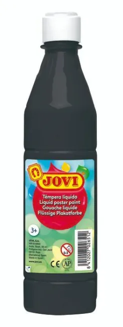 Tempera Liquida Jovi 506 500Cc Negro